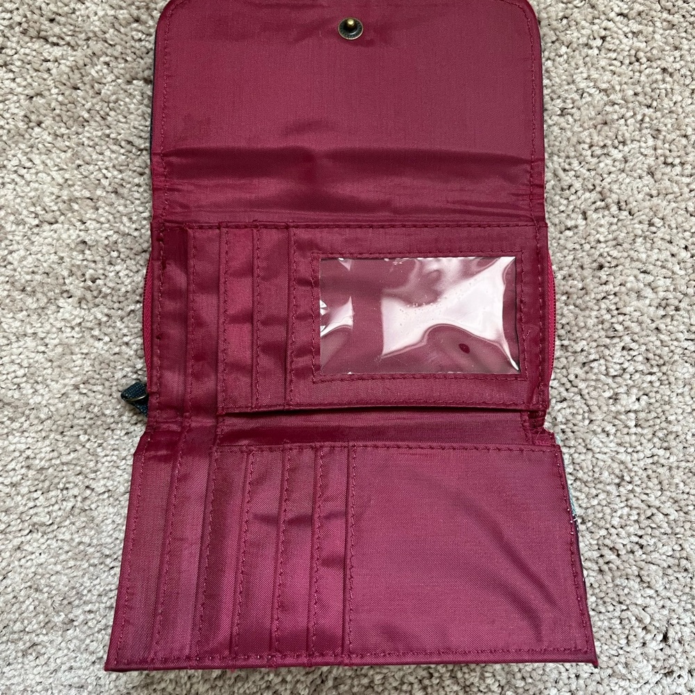 Disney Micky Mouse Plaid Patchwork Bundle Purse/W… - image 5